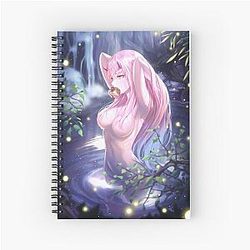 Zero Two Darling in the  Franxx Notebook