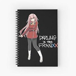 Darling in the Franxx Spiral Notebook (Zero Two)