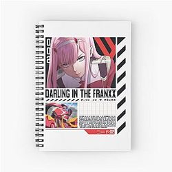 Darling in the FranXX Zero Two Perfect Gift Spiral Notebook