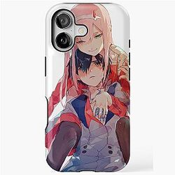 ZERO TWO x Hiro - Darling in the Franxx iPhone Tough Case