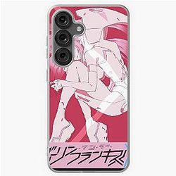 Zero Two - Darling in the FranXX Vaporwave Waifu Samsung Galaxy Case