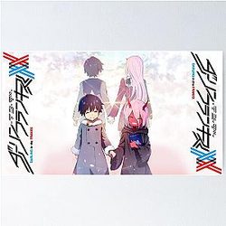 Darling in the Franxx - Hiro and Zero Two Poster