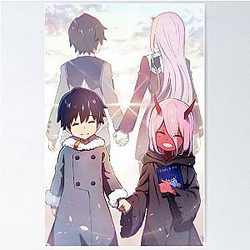 Zero Two Darling in the Franxx Poster