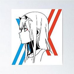 Darling in the FranXX Zero Two Poster