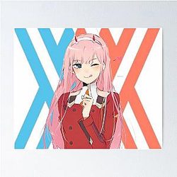 ZERO TWO DARLING IN THE FRANXX Poster