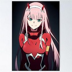 Zero Two - Darling in the Franxx 48 Poster