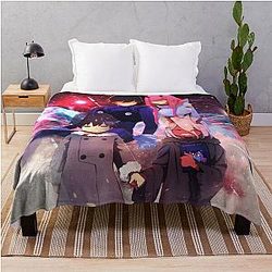 Darling in the FranXX 3 Throw Blanket
