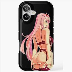 Zero Two in the Franxx Anime iPhone Case