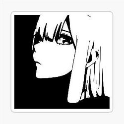 Darling in the Franxx Zero Two Sticker