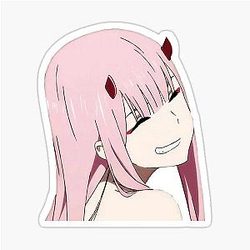 Zero Two Darling in the FranXX Sticker