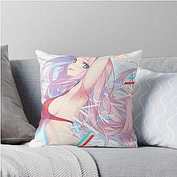 Darling in the Franxx Throw Pillow