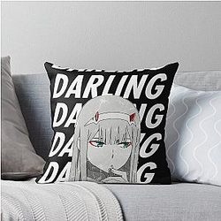 Darling in the Franxx Zero Two Throw Pillow