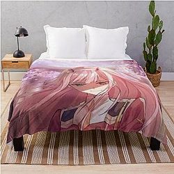 Darling in the FranXX Throw Blanket