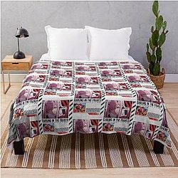 Darling in the FranXX Zero Two Perfect Gift Throw Blanket