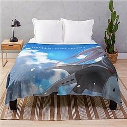 Zero Two - DARLING in the FRANXX Throw Blanket