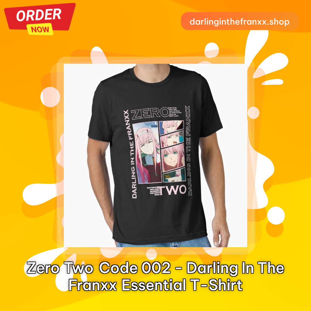 Zero Two Code 002 - Darling in the FranXX Essential T-Shirt