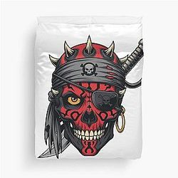 Pirate Darth Maul Duvet Cover