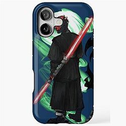 Darth Maul Tribal Tattoo iPhone Case