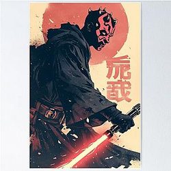 Young Darth Maul Poster