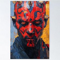 Darth Maul Star Wars Poster