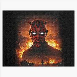 Darth Maul in Battle Jigsaw Puzzle