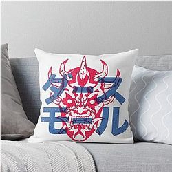 Darth Maul Hannya Samurai Mask anime Throw Pillow
