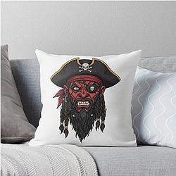 Darth Maul Pirate Throw Pillow