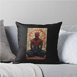 Fear the Sith Darth Maul Throw Pillow