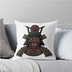 Darth Maul Samurai Throw Pillow
