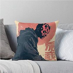 Young Darth Maul Throw Pillow