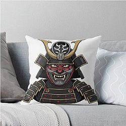 Darth Maul Samurai Throw Pillow