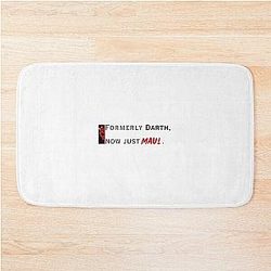 Darth Maul - Formerly a Sith Lord, now just Maul Bath Mat