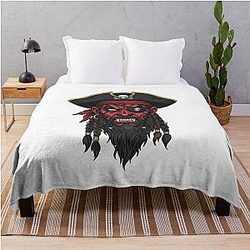 Darth Maul Pirate Throw Blanket