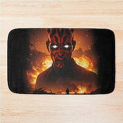 Darth Maul in Battle Bath Mat
