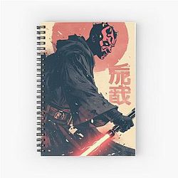 Young Darth Maul Spiral Notebook