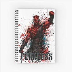 Darth Maul Fearless Spiral Notebook
