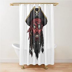 Darth Maul Pirate Shower Curtain
