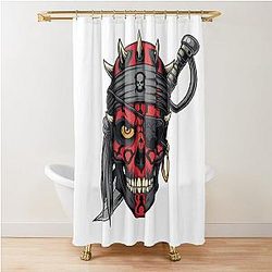Pirate Darth Maul Shower Curtain