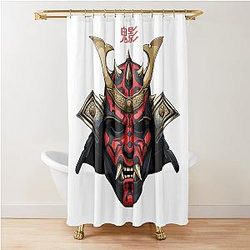Samurai Darth Maul Shower Curtain