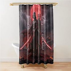 Darth Vader and Darth Maul - Dark Side Shower Curtain