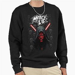Darth Maul Mercy A Lie Pullover Sweatshirt