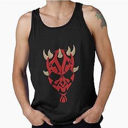 Darth Maul Silhouette Tank Top
