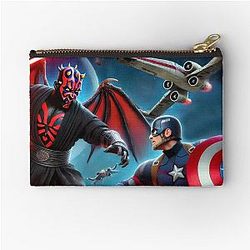 Captain America Vs Darth Maul Pouch