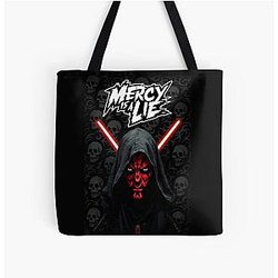 Darth Maul Mercy is a lie tote bag