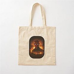 Darth Maul In Battle Cotton Tote Bag