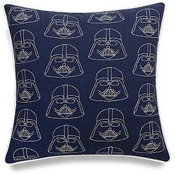 EURASIA DECOR Darth Vader 18x18 Standard Decorative Embroidered Square Accent Throw Pillow Cover Birthday Gift for Kids Decor