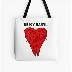 Daryl Dixon Wings Be My Daryl Tote Bag