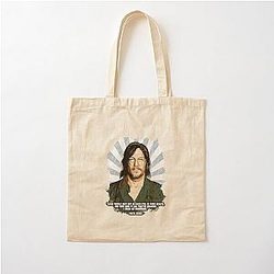 Daryl Dixon Cotton Tote Bag