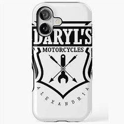 Daryl Dixon Motorcycles TWD iPhone Tough Case