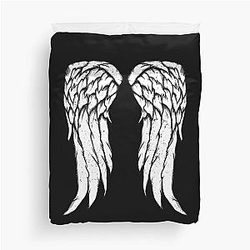 The Walking Dead Daryl Dixon Bedding Wings Zombie Duvet Cover